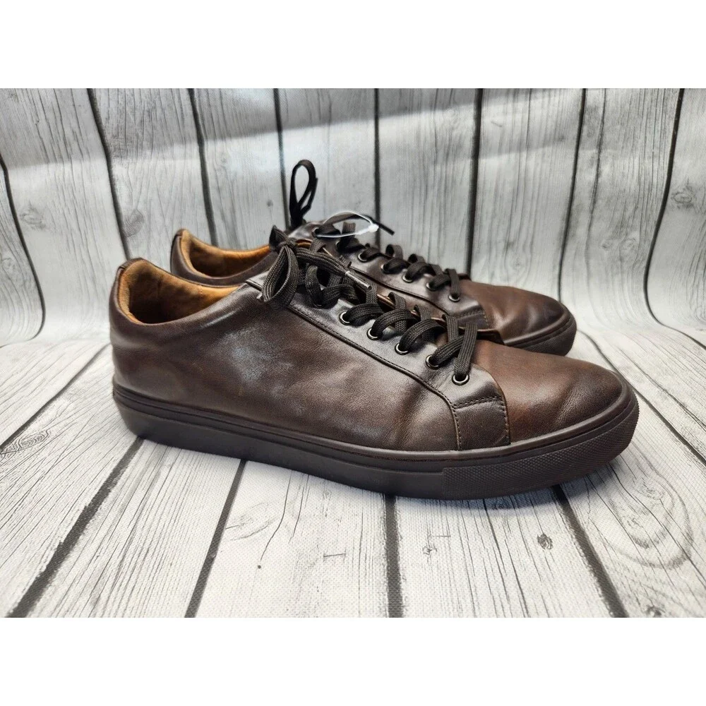 Thursday Boot Premier Low Top Mens 14 Old English Brown Leather Shoes Sneakers